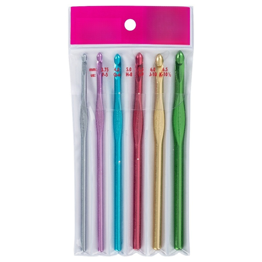 Crochet Hook Set - وصول جديد، مجموعة خطافات كروشيه احترافية
