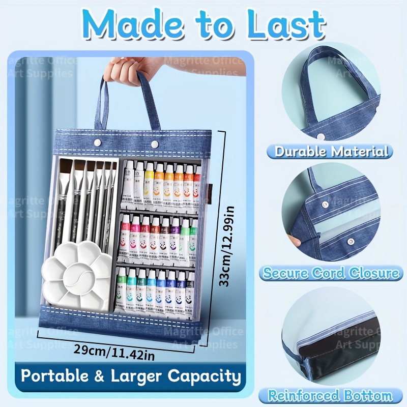 العودة إلى المدرسة 42/48/54/66 - مراجعة Gouache Paint Set وسعره