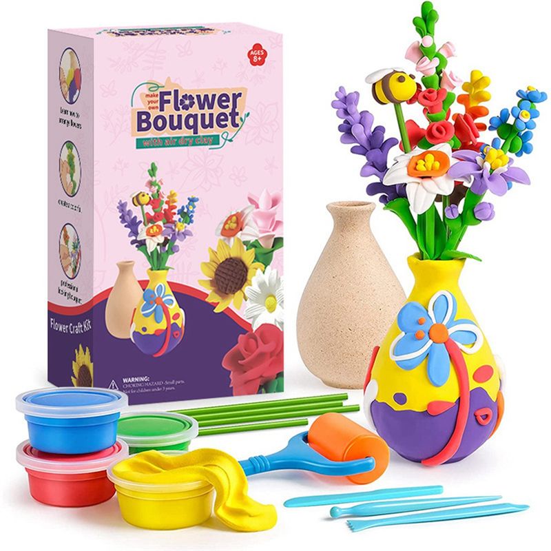 طقم حرف يدوية للزهور J1UL1N لل - مراجعة Art Craft Mother'S Day وسعره