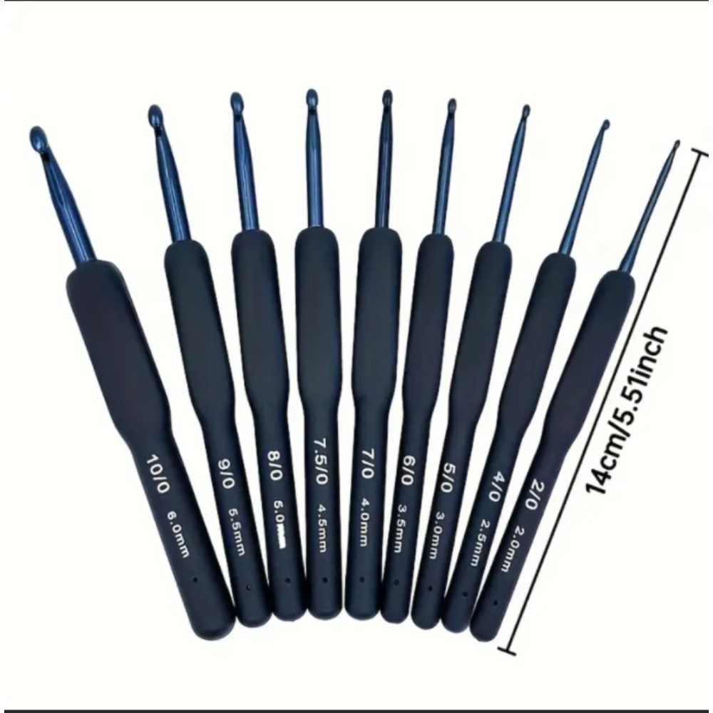 مجموعة من 23 قطعة من إبر الكرو - مراجعة Crochet Hook Set وسعره