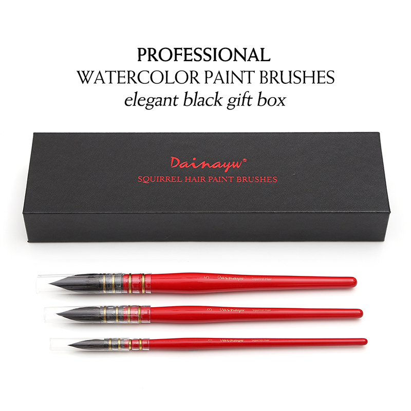 مجموعة فرش Dainayw مكونة من 3  - مراجعة Gouache Paint Set وسعره