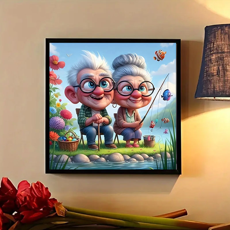 مجموعة ألوان ماسية لصيد الأسما - مراجعة Art Craft Website وسعره