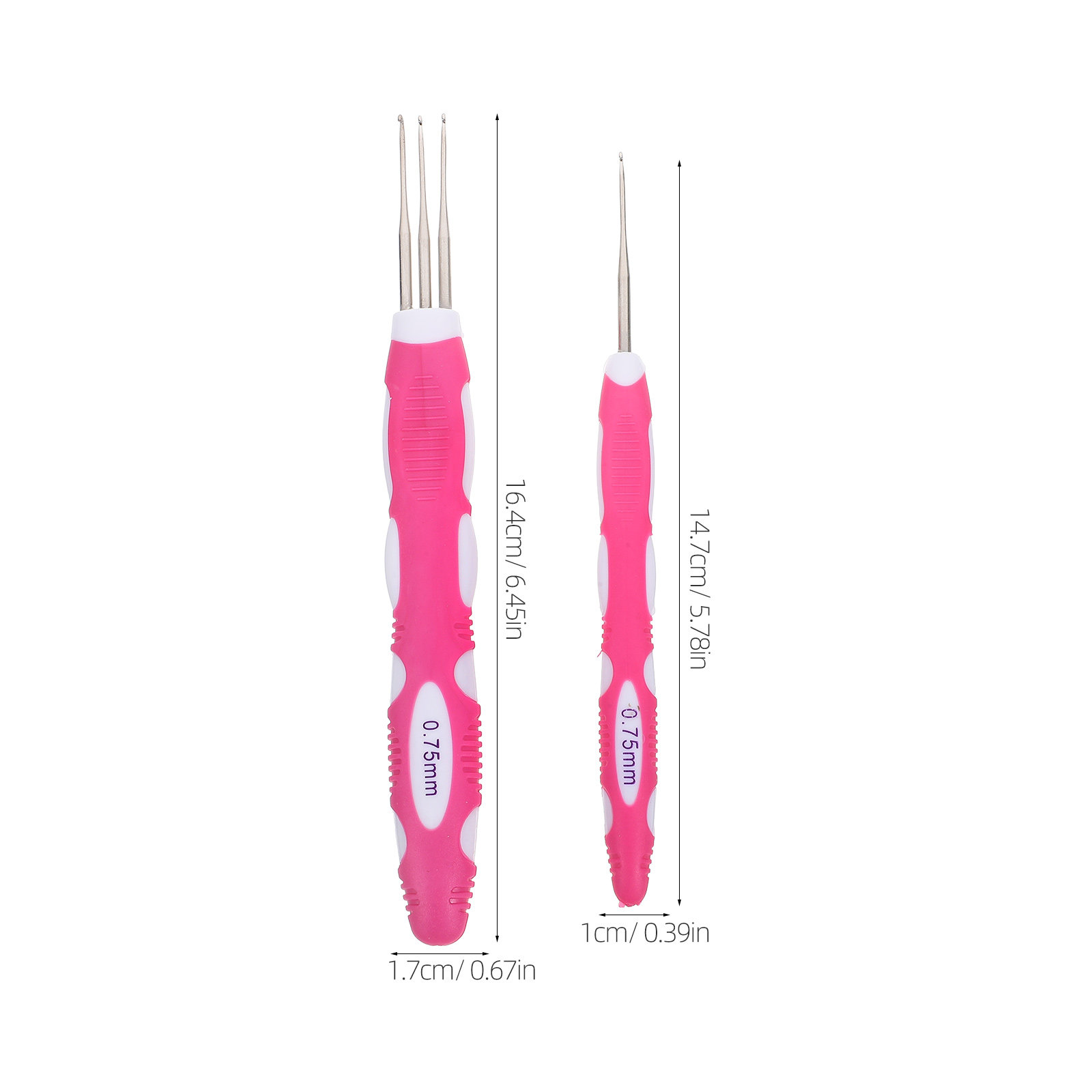 مجموعة من 3 قطع من خطافات الكر - مراجعة Crochet Hook Set وسعره