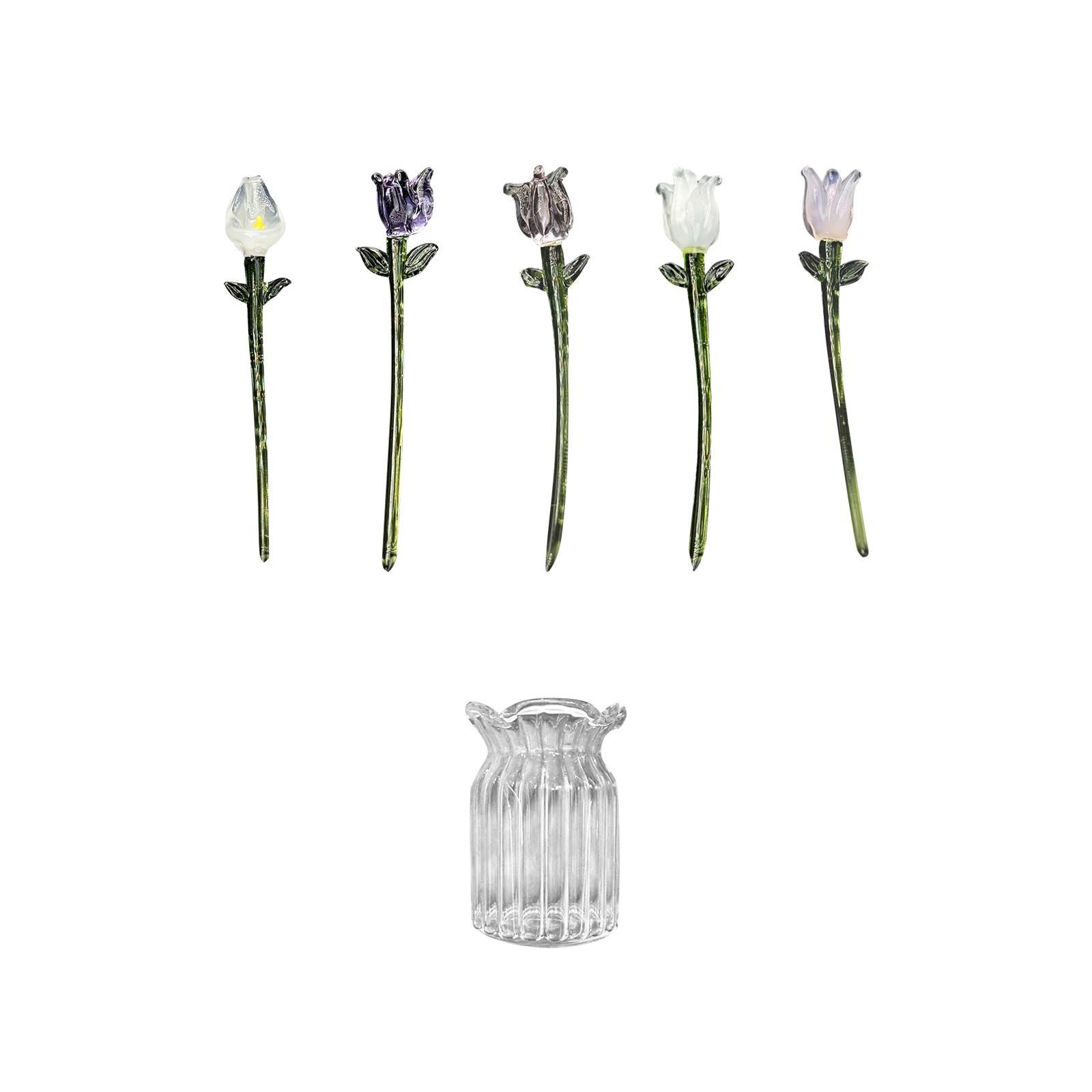 زهرة زجاجية لديكور المنزل، هدا - مراجعة Art Craft Mother'S Day وسعره
