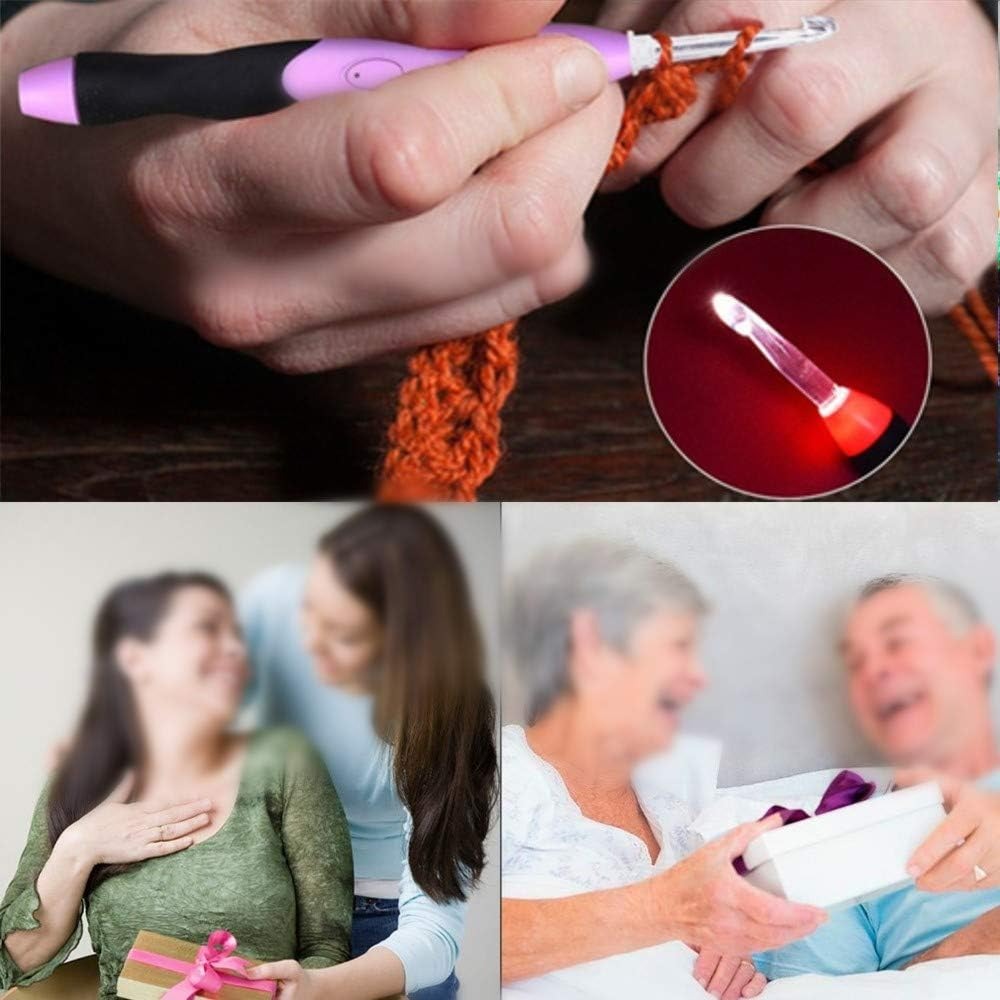 عالية الجودة المحمولة 9 في 1 م - مراجعة Crochet Hook Set وسعره