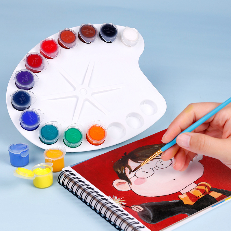مجموعة لوحة طلاء جواش 7/15 لون - مراجعة Gouache Paint Set وسعره