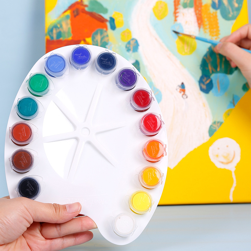 مجموعة لوحة طلاء جواش 7/15 لون - مراجعة Gouache Paint Set وسعره