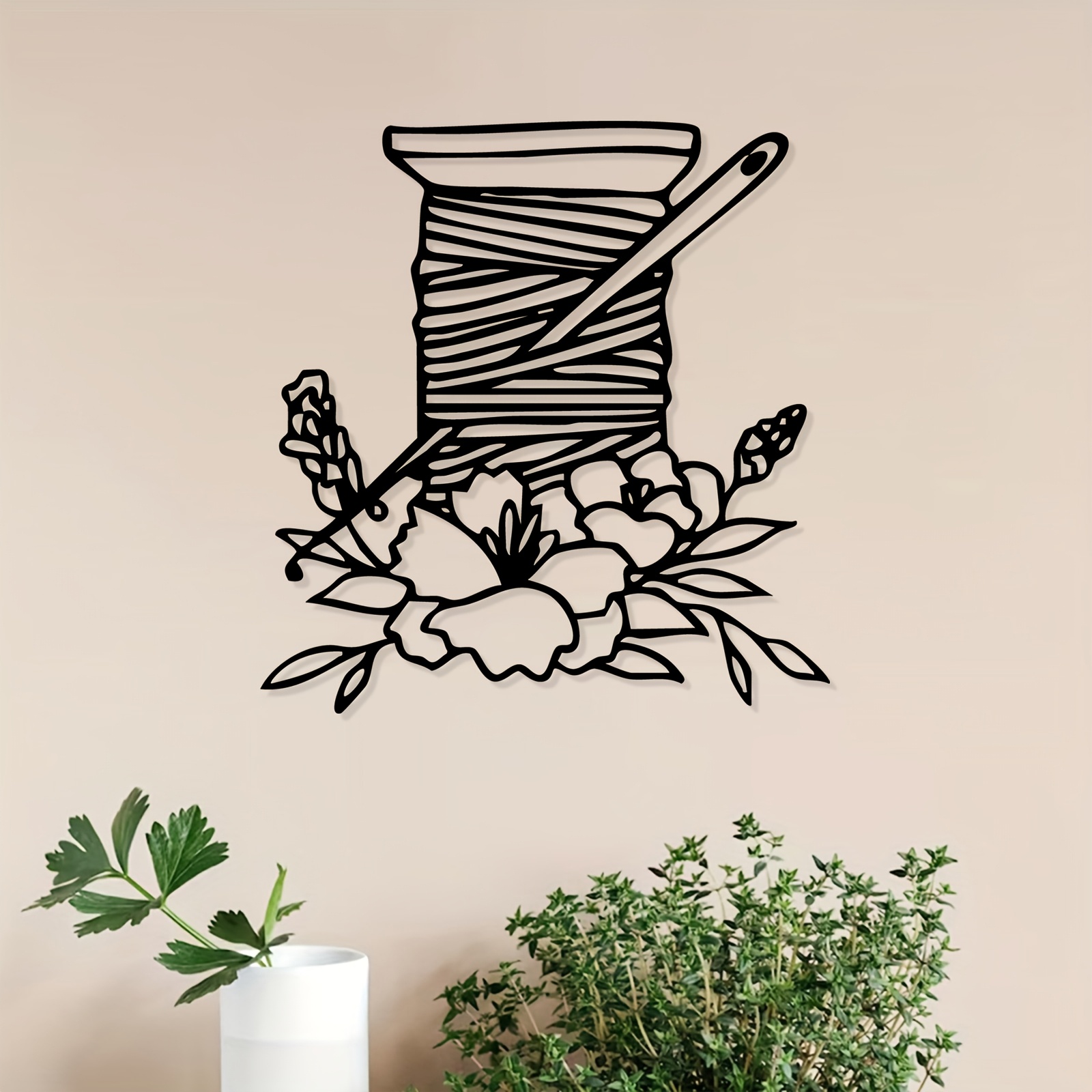 لوحة جدارية معدنية بتصميم بكرة - مراجعة Art Craft Mother'S Day وسعره