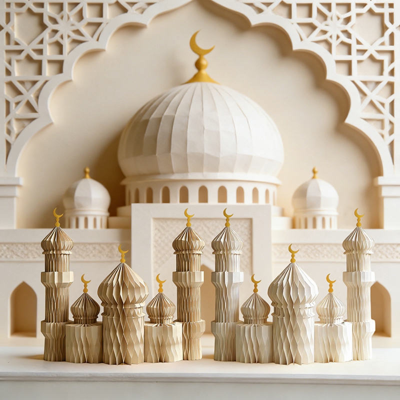 مجموعة زينة رمضان ثلاثية الأبع - مراجعة Art Craft Earth Day وسعره