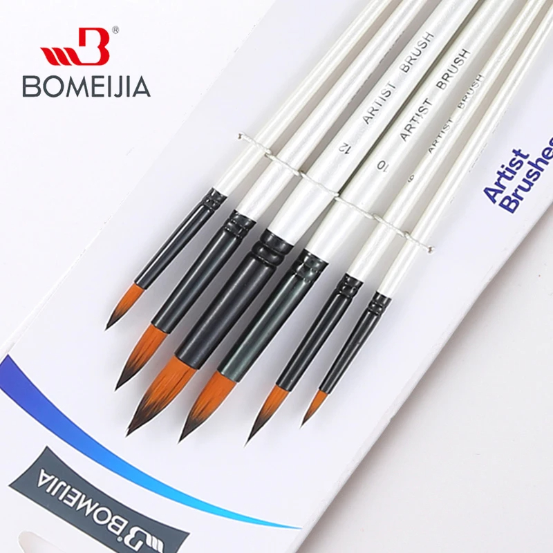 مجموعة فرش طلاء BOMEIJIA بزاوي - مراجعة Gouache Paint Set وسعره
