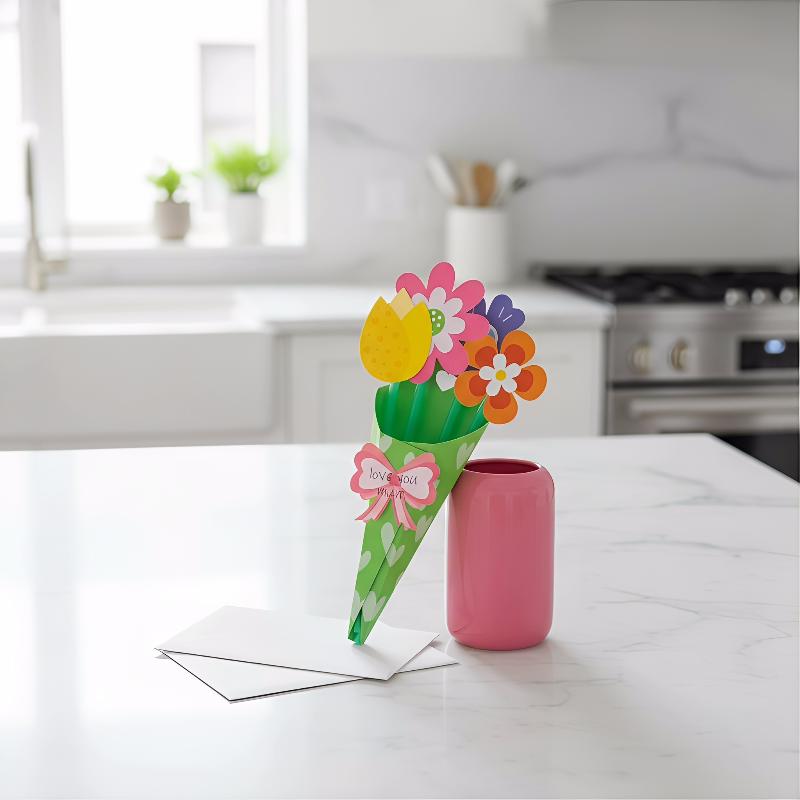 طقم صناعة باقات الزهور للأطفال - مراجعة Art Craft Mother'S Day وسعره