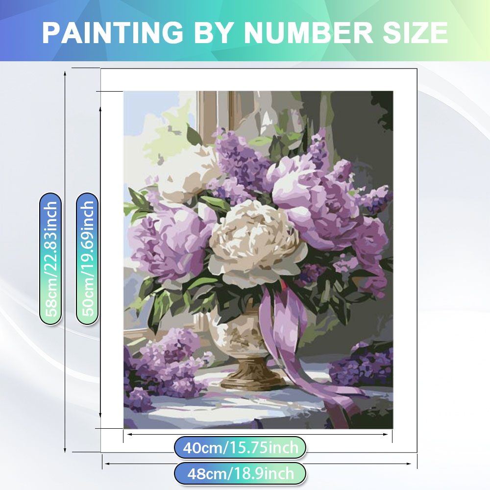 لوحة رسم بالأرقام للكبار من HU - مراجعة Art Craft Website وسعره