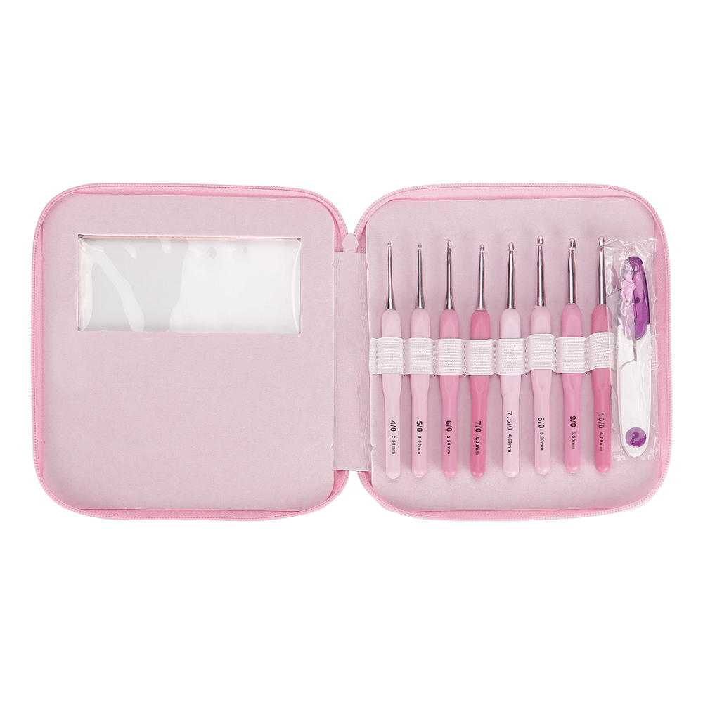 مجموعة أدوات الكروشيه، إبر حيا - مراجعة Crochet Hook Set وسعره