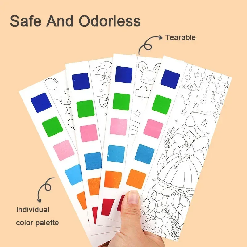 أطفال المحمولة الرسم بالألوان  - مراجعة Gouache Paint Set وسعره